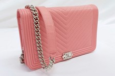 CHANEL Boy WOC Pink Caviar