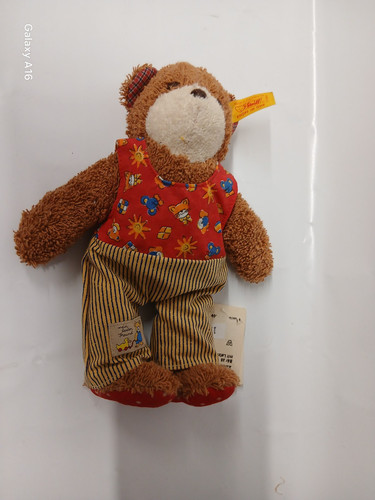 Steiff bär mit latzhose - steiff,