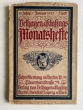 Velhagen Klasings Monatshefte