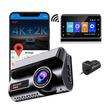 4K/2160P Dashcam GPS Kamera