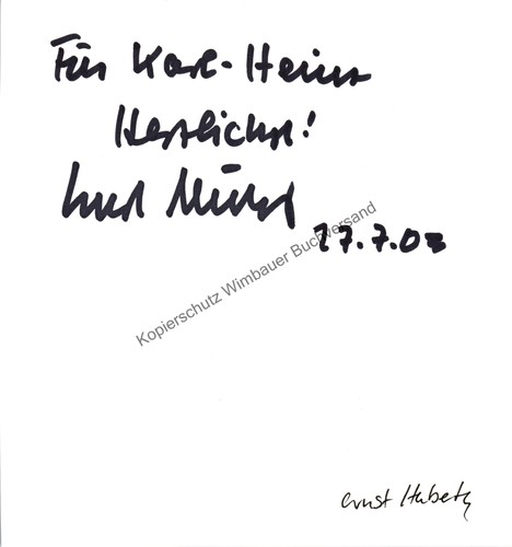 Original autogramm ernst - original,