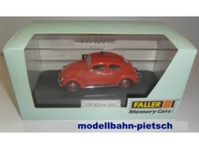 Faller 4360 "VW Käfer 1962, Feuerwehr, Limited Edition", 1:43, neu in OVP