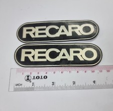 rare original Recaro badges 2