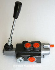 Hydraulikventil, Handsteuerventil  1-fach 50 L / für DW- zylinder / A B Rastend 