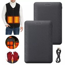 USB PowerBank Akku Ladegerät für Heizweste Wärmeweste Beheizbare Weste Jacke 5V