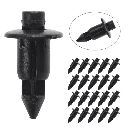 20x 6mm plastic rivets - 6mm,