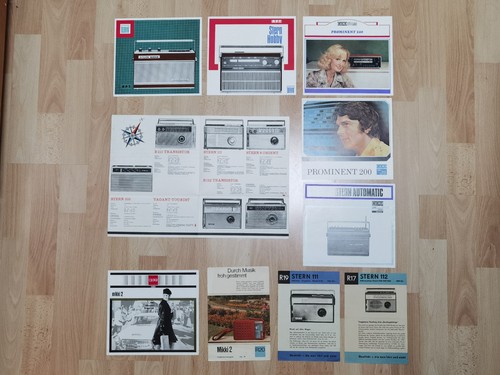 10x radio reklame werbung ddr - 10x,