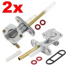 2x Motorrad Kraftstoffhahn Benzinhahn Schalter Ventil für Yamaha Suzuki Polaris