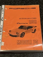 Original Porsche 3.0 RSR