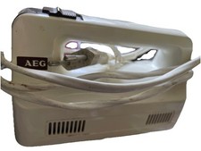 AEG-Handmixer, weiß/beige, jeweils 2 Edelstahl Rührbesen- und Knethaken, 150 W