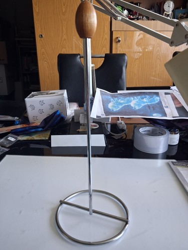 Küchenrollenhalter aus chrome - küchenrollenhalter,