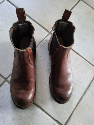 Red wing shoes rancher chelsea - red,