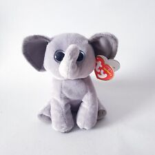 Ty Beanie Babies Elefant Sahara mit Etikett graue Ohren 2013