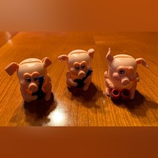 Ü-Ei Figuren - Lustige Sparschweine als Stadtmusikanten D 1991