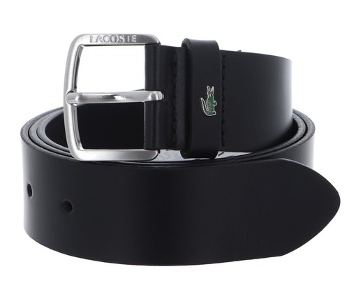 Lacoste plain leather belt - plain,