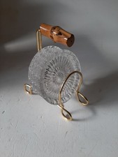 glas untersetzer vintage