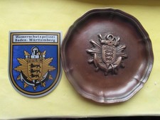 Wasserschutzpolizei BADEN-WÜRTTEMBERG Wandteller, Selten  wie Fotos !.
