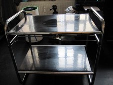 Bauhaus Stahlrohr Regal/ Beistelltisch