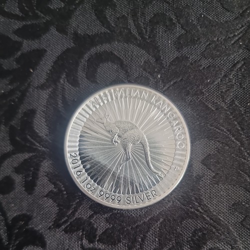 Silber unze känguru - silber,