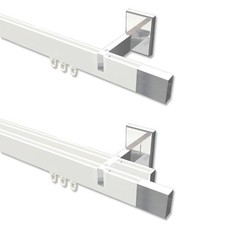 Eckige gardinenstange mit - gardinenstange,