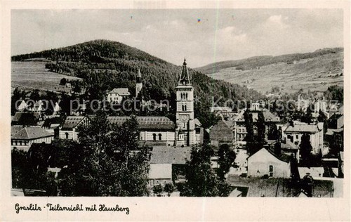 Graslitz kraslice panorama - graslitz,