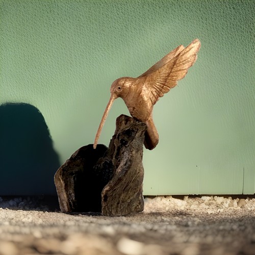 Kolibri aus holz - kolibri,