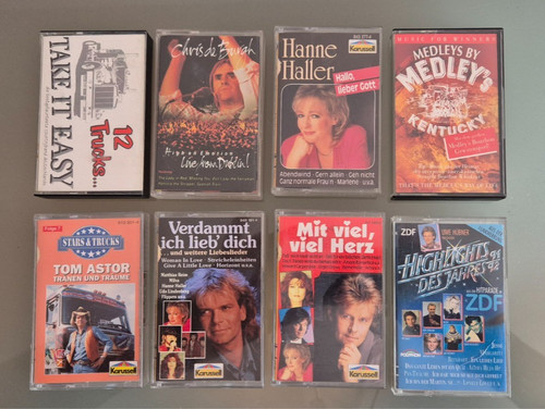 Konvolut musik kassetten - musik,