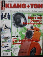 *** Klang + Ton  6/2000 Okt. /