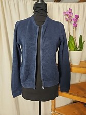 Strickjacke Gr. M edc Esprit dunkelblau noire mit Taschen - chic zum Dirndl