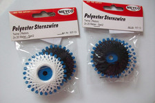 Polyester-Sternzwirn weiß und