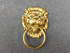 alter Türklopfer Klingel Zugriff Löwe alt Tür Klopfer Löwenkopf Shabby Landhaus