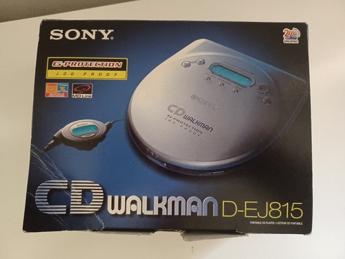 Sony ej815 walkman boxed - d-ej815, cd
