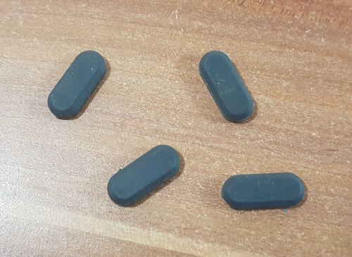 Gummi füße bottom rubber - 4x,