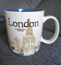 Starbucks Tasse London, Weiß/Blau
