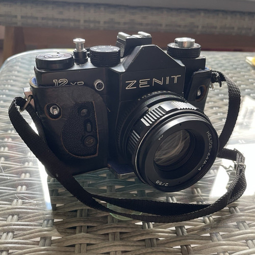 Zenit kamera schwarz mit - 12,