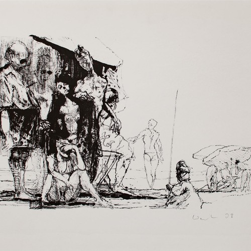 Andreas wachter figuren strand - andreas,
