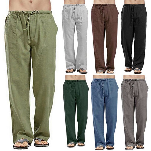 Sommer männer casual leinen - casual,