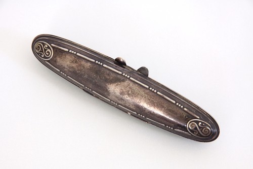 Art deco silver - silver, cigar