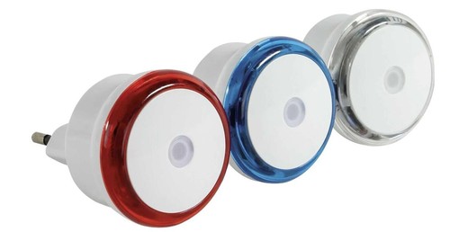 3er set rev led nachtlicht - led,