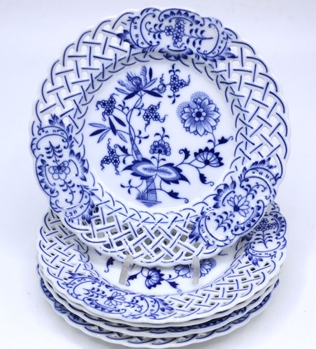 Zwiebelmuster dessertteller - zwiebelmuster,