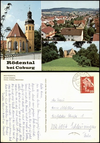 Rödental mehrbild - rödental, mehrbild-ak