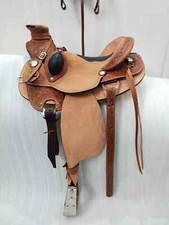 Rauer Naturleder Pferd Western