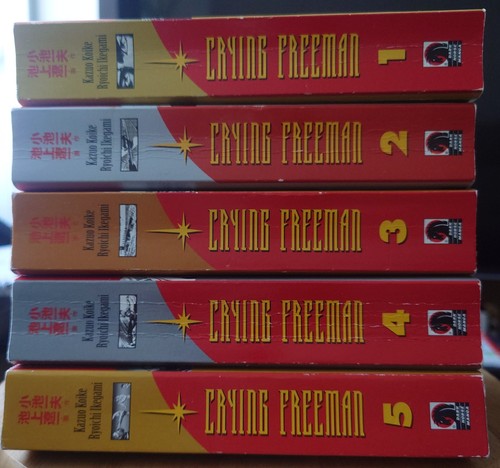 Crying freeman vol manga - 1-5,