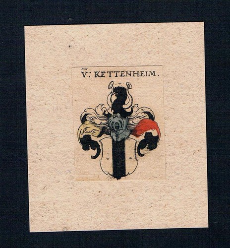 Kettenheim wappen adel - 17.jh.,