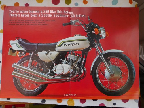 Kawasaki 250 original - s1,