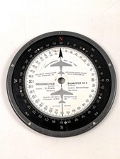 Luftwaffe, Dreieckrechner DR2 , FL Nummer 23825, Hersteller Plath 1938. Unvollst