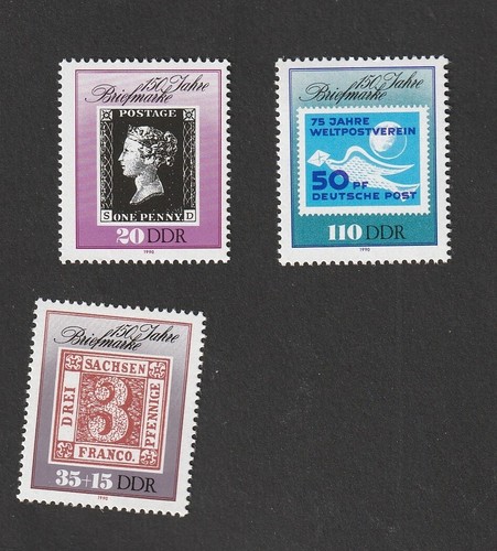 Briefmarken ddr 1990 3329 - 1990,