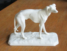 Greyhound Windhund  Nymphenburg  Porzellan Figur !!!!!!!!!!!!!