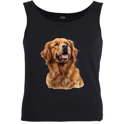 Tank top golden retriever - tank,
