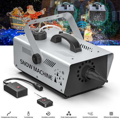 1500w led snow schaum maschine - led,